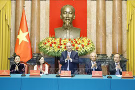 President hosts delegates to WPC's 22nd Assembly 