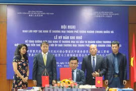 VIETRADE, Chinese city ink MoU to foster economic partnership