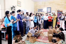 Fact-finding tour aims to boost cooperation among Women's Union with EU Delegation