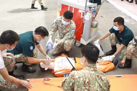 Level-2 Field Hospital No. 4 starts practical training