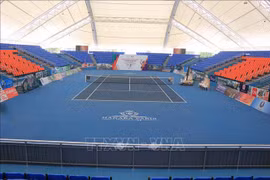 Ideal facilities prepared for tennis competitions at SEA Games 31 