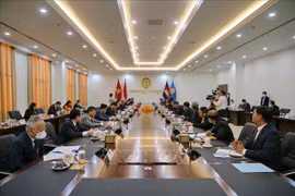 Vietnamese Party delegation visits Cambodia