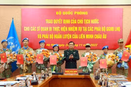 Vietnam sends seven more peacekeepers to UN missions