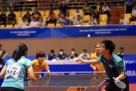 SEA Games 31: Singapore, Thailand qualify for semi-finals of table tennis’ mixed doubles