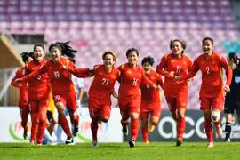 Vietnamese women’s team falls one spot in latest FIFA rankings