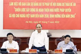 Public security, judicial sectors’ ideas collected to build rule-of-law socialist state