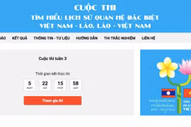 Over 94,000 people compete in online quiz on Vietnam-Laos relations