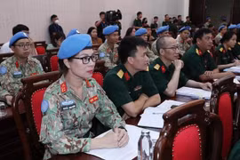 Vietnamese peacekeepers highly valued by int’l community: official