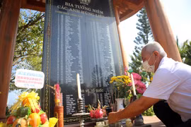 Gac Ma soldiers remembered in ceremony in Da Nang