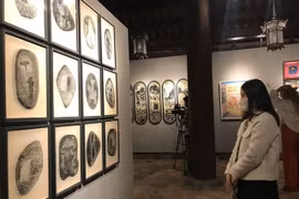 Modern art and ancient heritage come together in Temple of Literature's exhibition