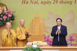 Buddhism upholds fine values, joins in national construction: PM