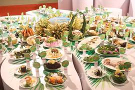 Ben Tre coconut-based dishes set World Record