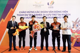 SEA Games 31: Phu Tho sets up LED display to serve football fans