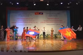 Art performance in Vientiane marks Vietnam-Laos Solidarity and Friendship Year