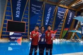 Vietnamese swimmers bag three medals at Russia’s Friendship Games 2022