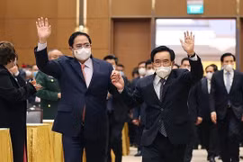 Vietnamese, Laos PMs co-chair 44th meeting of inter-governmental committee