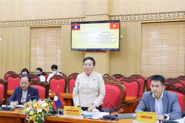 Lao NA delegation visits Thai Nguyen province