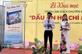 Book exhibition features President Ho Chi Minh’s imprints 