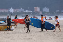 Tourists to Da Nang on holiday surge