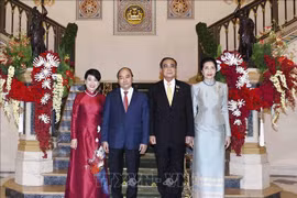 Vietnamese President holds talks with Thai Prime Minister