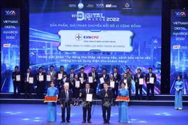 EVN honoured at Vietnam Digital Awards 2022