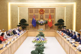 Vietnamese PM holds talks with New Zealand counterpart