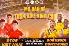 Tickets for Vietnam-Borussia Dortmund match now available online, offline