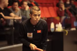 Vietnamese cueist comes second at 3-cushion Carom Billiards World Cup 