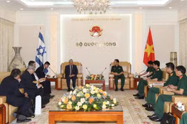 Defence Minister welcomes senior official from Israel