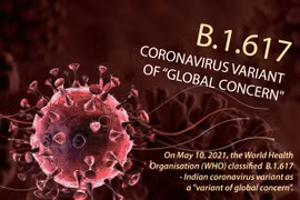B.1.617 - Covid variant of 'global concern'