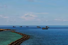 Truong Sa island district today