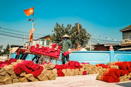 Hanoi incense-making village enters Tet season