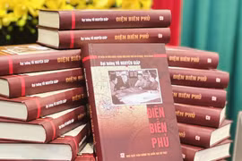 The 9th edition of the book “Dien Bien Phu” written by General Vo Nguyen Giap. (Photo: cand.com.vn)