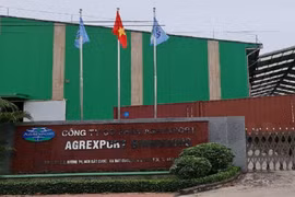 Outside the factory of Agrexport in District 3, Ho Chi Minh City. (Photo intimexgroup.com)