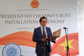 President Ho Chi Minh bust erected in New Delhi