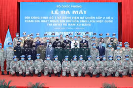Vietnam’s first sapper unit joining UN peacekeeping operations makes debut