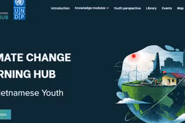  UNDP debuts climate change news portal for Vietnamese youth