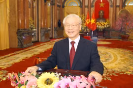 Promoting strength, will of nation: Top leader says in interview to VNA