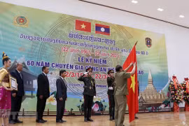 Vientiane ceremony marks 60 years of Vietnam’s public security expert force in Laos