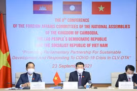 NA Committees for External Relations of Cambodia, Laos, Vietnam convene 8th conference