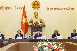NA Chairman Vuong Dinh Hue meets US businesses