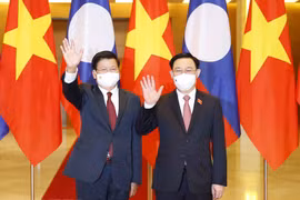 Vietnamese National Assembly Chairman meets top Lao leader