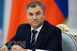 Congratulations to leaders of Russian, Moroccan parliaments