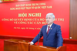 Party Delegation of Vietnam Fatherland Front has new chief