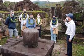 Foreign tourists return to My Son Sanctuary after pandemic hiatus
