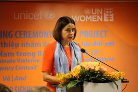 Australian-funded initiative aims to eliminate violence against women, children 