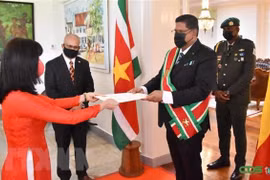 Vietnam, Suriname look to expand economic cooperation 