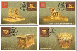 Buddhist symbols, golden seals to feature on new stamp issue