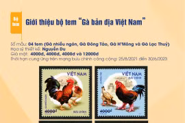 Vietnam issues stamp collection featuring indigenous chickens