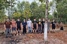 Long An: 12 foreigners detained for illegally entering Vietnam